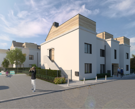 Główna 45 — wizualizacja projektu